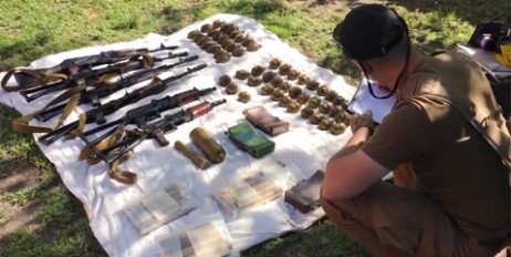 В Луганской обл. правоохранители изъяли арсенал оружия и взрывчатки - «Происшествия»