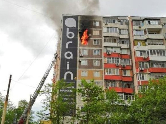 В Новороссийске 120 человек эвакуировали их горящего дома