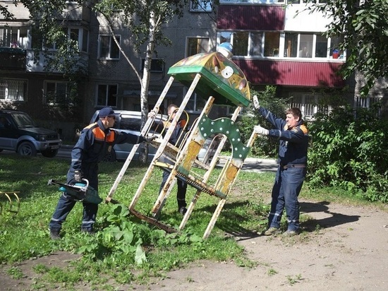 В Ярославле готовится массовый снос детских городков во дворах