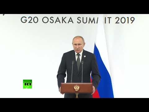Пресс-конференция Путина по итогам саммита «Большой двадцатки» — LIVE - (видео)