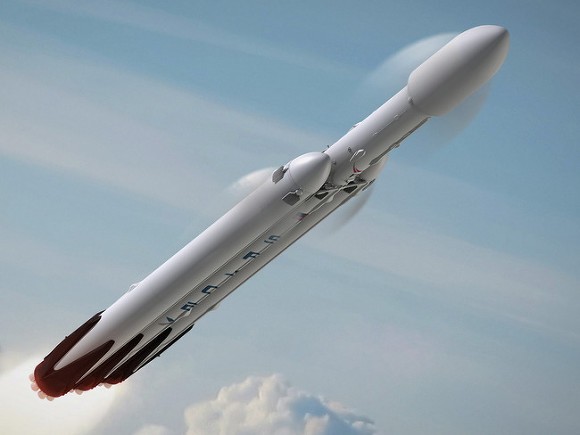 SpaceX на три часа отложила запуск ракеты Falcon Heavy - «Технологии»