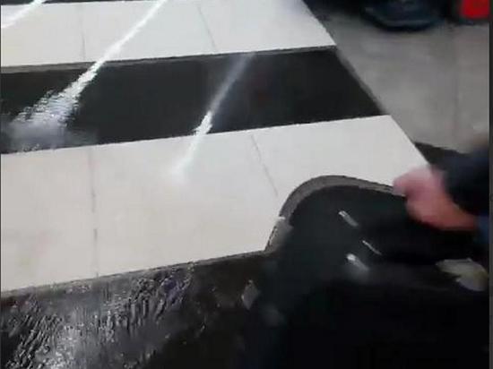 В аэропорту "Шереметьево" произошел потоп