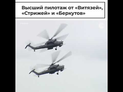 Высший пилотаж от "Витязей", Стрижей" и "Беркутов" - (видео)
