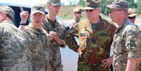 Зону ООС на Донбассе посетила военная делегация ЕС - «Автоновости»