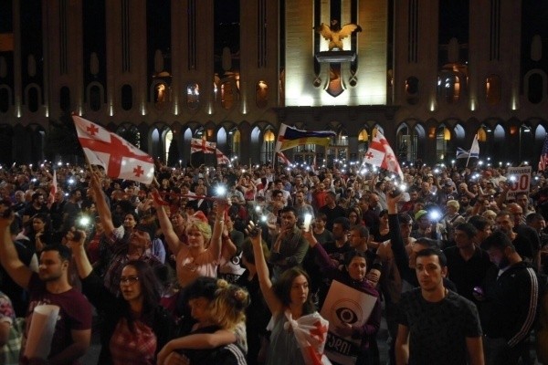 Генпрокуратура Грузии назвала мятежом беспорядки на митинге в Тбилиси - «Культура»