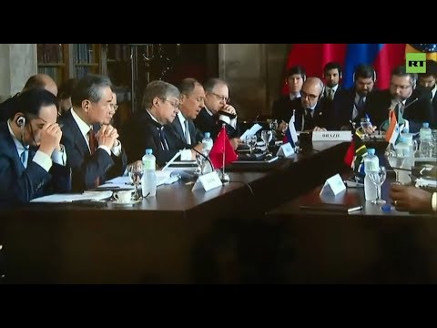 Лавров на заседании Совета министров иностранных дел стран БРИКС - (видео)