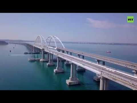 По Крымскому мосту с его открытия проехало около 6 млн машин - (видео)