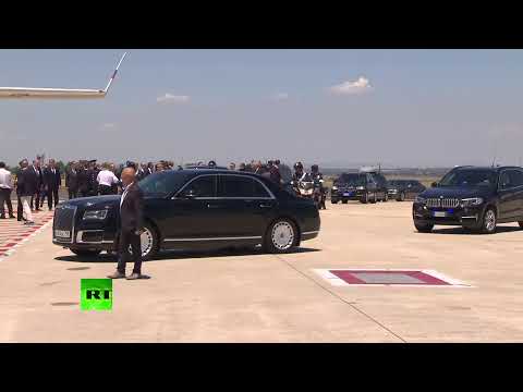 Прилёт Путина в Италию с рабочим визитом — LIVE - (видео)