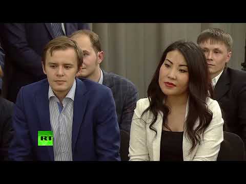 Путин встречается со студентами Уральского федерального университета — LIVE - (видео)