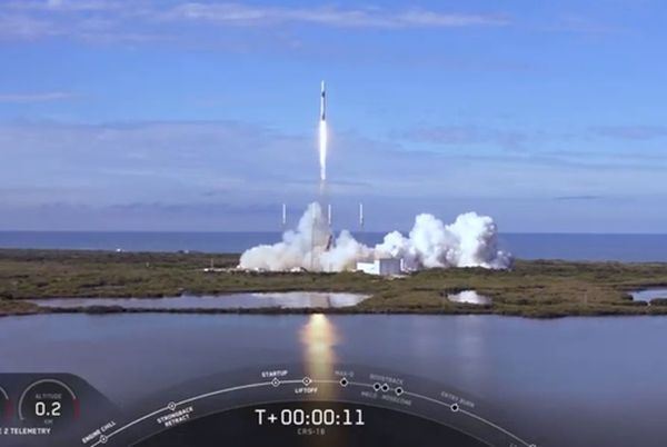 SpaceX отправила Falcon 9 к МКС - «Новости Дня»